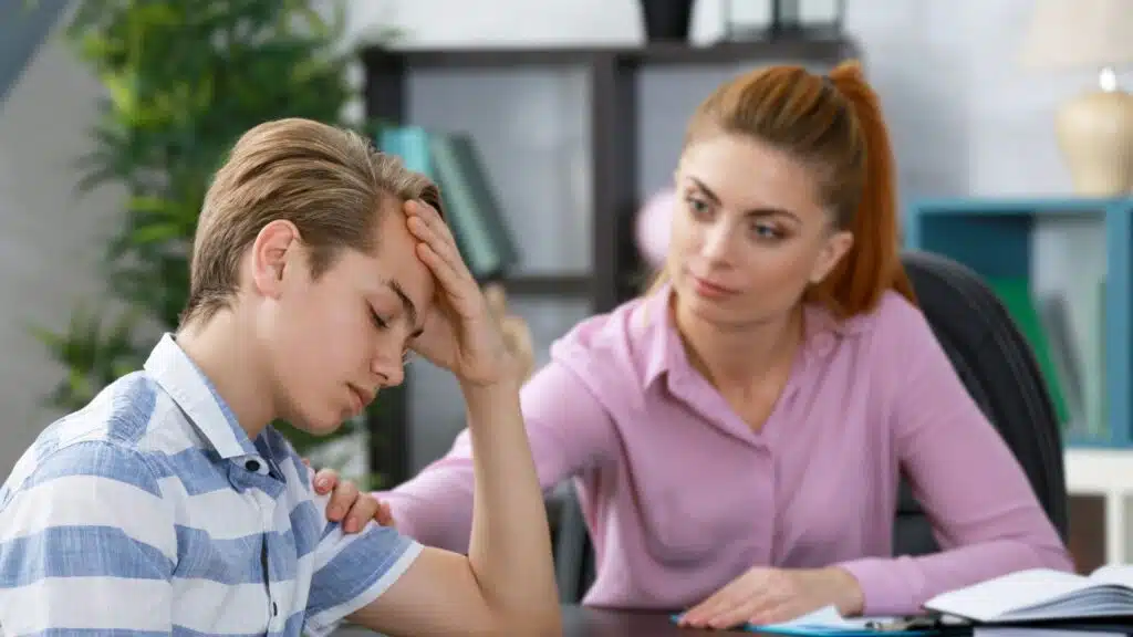 Symptoms of Porn Addiction You Shouldn't Ignore 1 Teen struggling to porn addiction