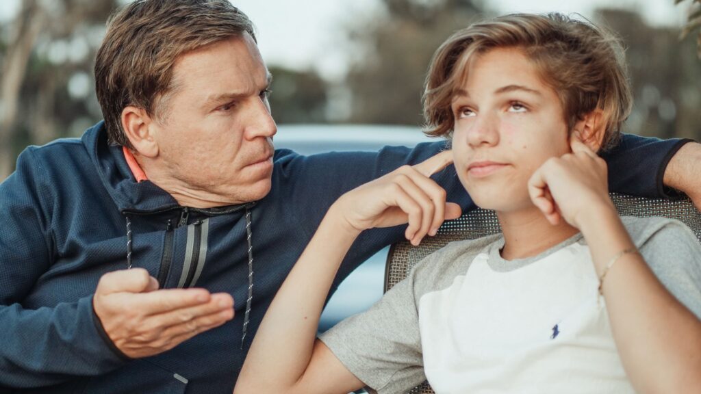 Dealing with the teenage son