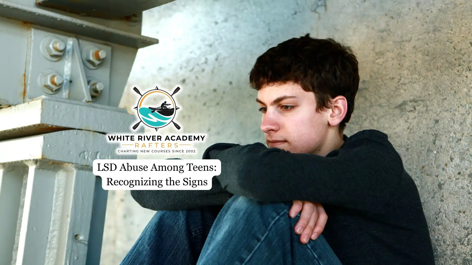 teen conveying the dangers and warning signs of LSD