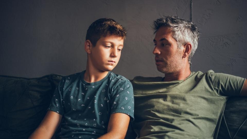 Is Molly Addictive yes, a man and his teen son discuss it after seeing signs.