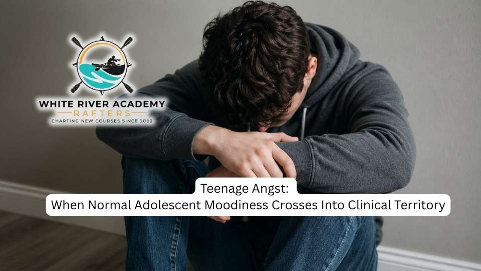 Teenage Angst When Normal Adolescent Moodiness Crosses Into Clinical Territory hero image of a teen acting out.