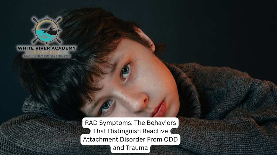 RAD Symptoms hero image of a teen looking at the viewer