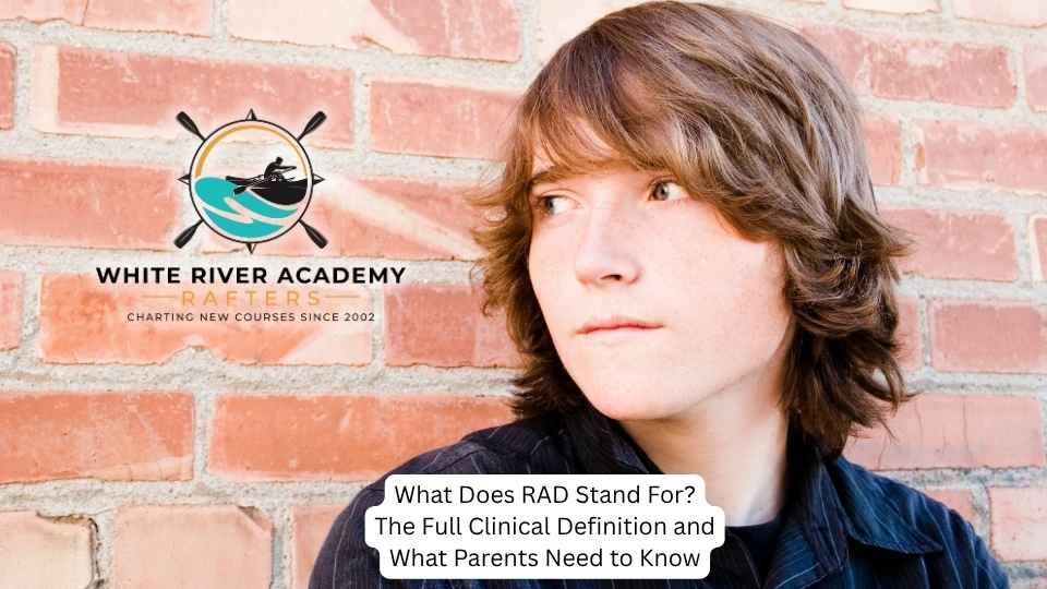 What Does RAD Stand For hero image of a teen boy looking away from the camera.