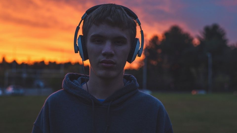 fentanyl-laced weed hero image of a boy staring at the camera.